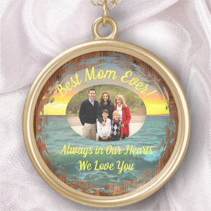 Best Mom Ever 0884 Gold Plated Necklace