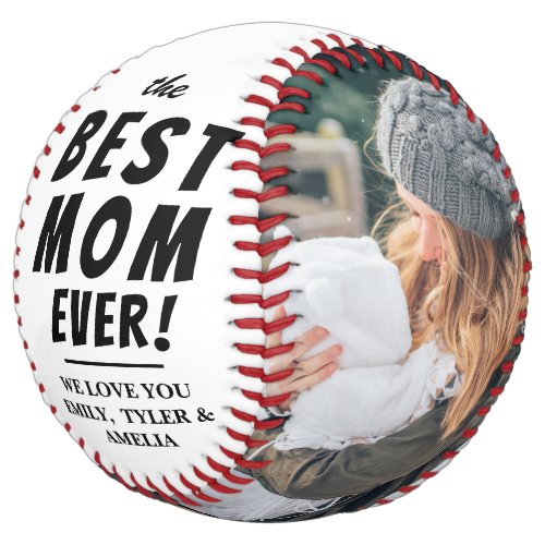 Best Mom Ever 2 Photo Collage  Softball