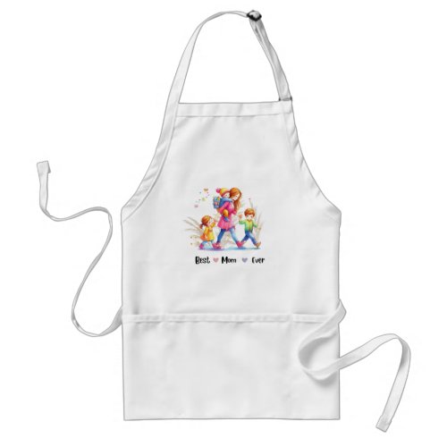 Best mom ever  adult apron