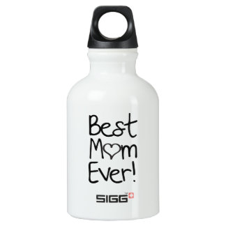 Best Mom Ever! Aluminum Water Bottle