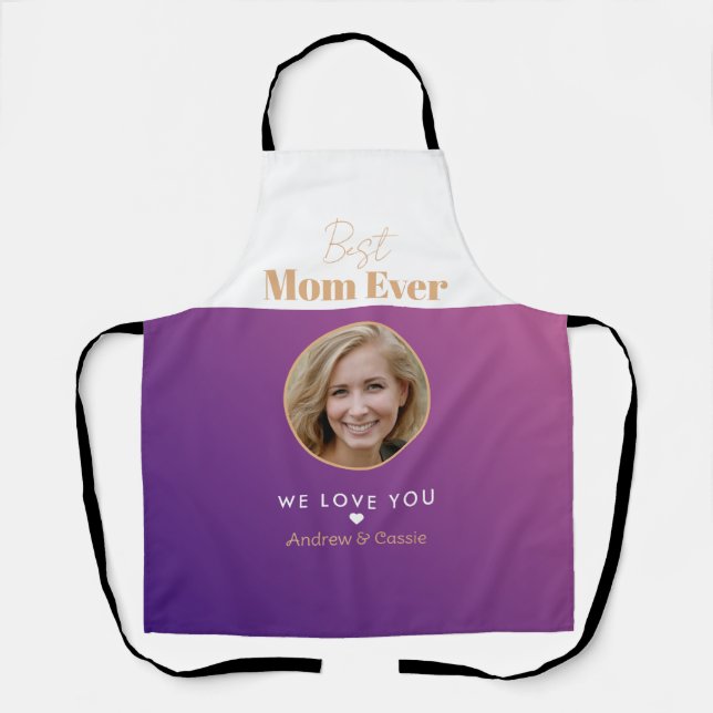 Best mom ever apron (Front)