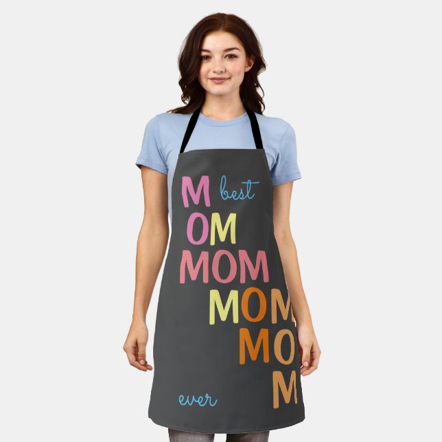 Best Mom Ever Apron (Worn)