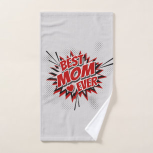 Best Mom Ever Bath Towel Set