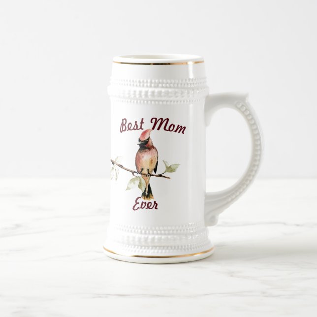 Best Mom Ever Beer Glass Beer Stein (Right)