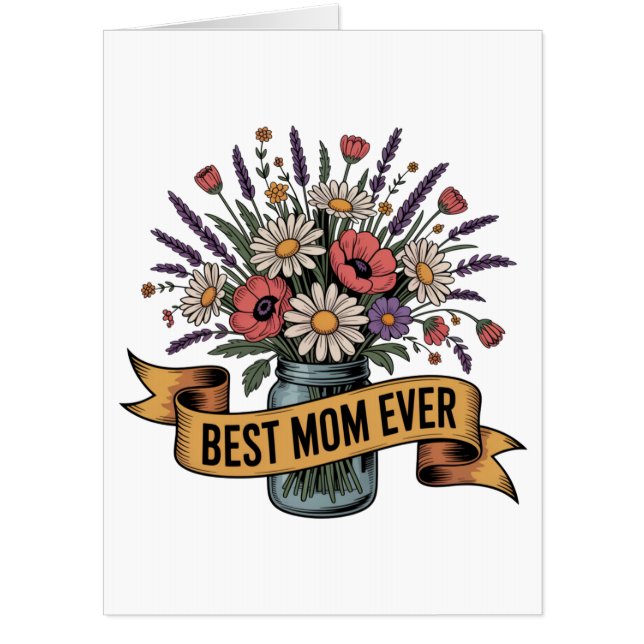 Best Mom Ever Card (Front)