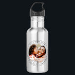 Best Mom Ever Classic Simple Photo Stainless Steel Water Bottle<br><div class="desc">This simple and classic design is composed of serif typography and add a custom photo.</div>