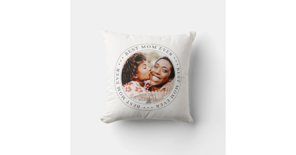 Coolest Mom Since 20XX Throw Pillow