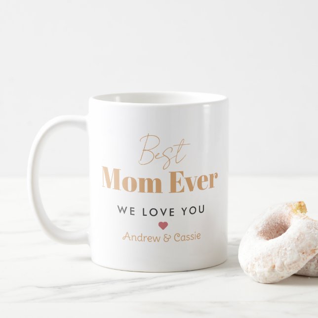 Best mom ever coffee mug (With Donut)