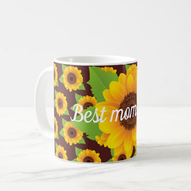 Best mom ever coffee mug (Front Left)