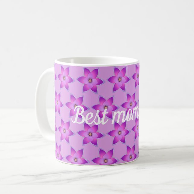 Best mom ever coffee mug (Front Left)