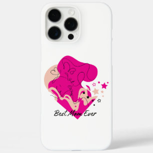 Best Mom Ever Colourful Design iPhone 16 Pro Max Case