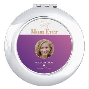 Best mom ever compact mirror