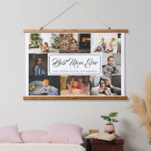 Best Mom Ever Custom 8 Photo Collage