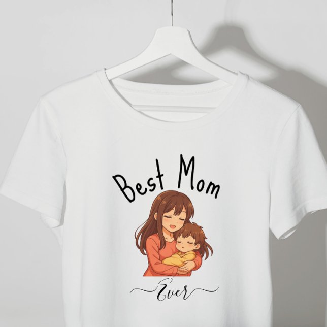 Best Mom Ever Custom Family Mother's Day T-Shirt (Creator Uploaded)