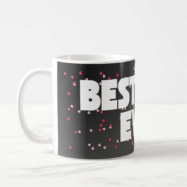 Best Mom Ever Custom Mug – Personalized Coffee Cup (Left)