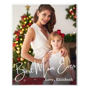 Best Mom Ever Custom Photo
