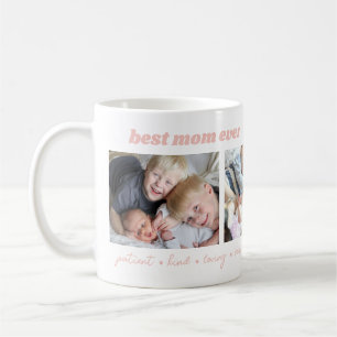 Best Mom Ever Custom Photo Coffee Mug