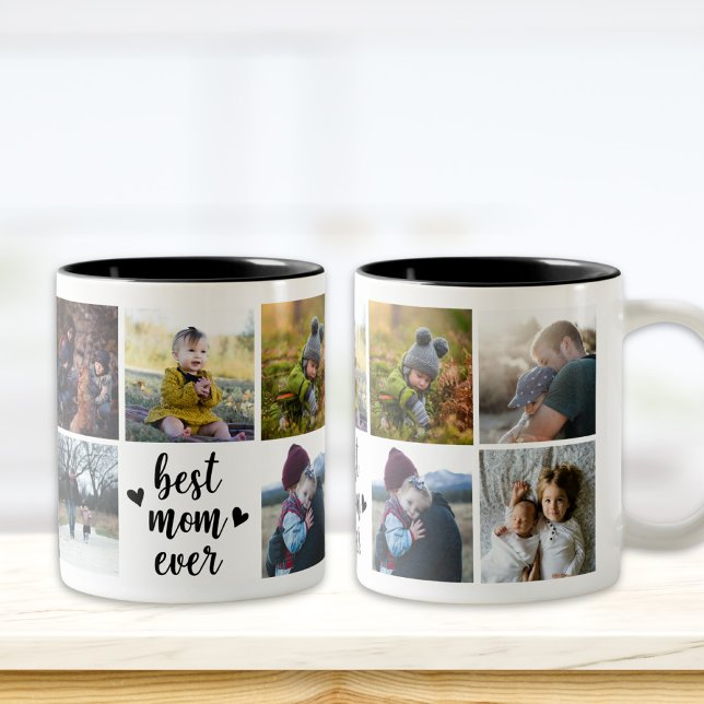 Best Mom Ever Custom Photo Mug (Creator Uploaded)