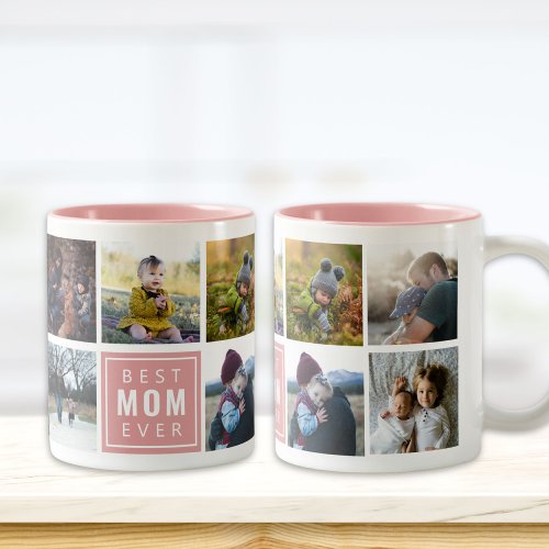 Best MOM Ever Custom Photo Mug