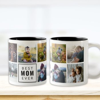 Best Mom Ever Custom Photo Mug by TrendItCo at Zazzle