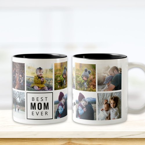 Best MOM Ever Custom Photo Mug