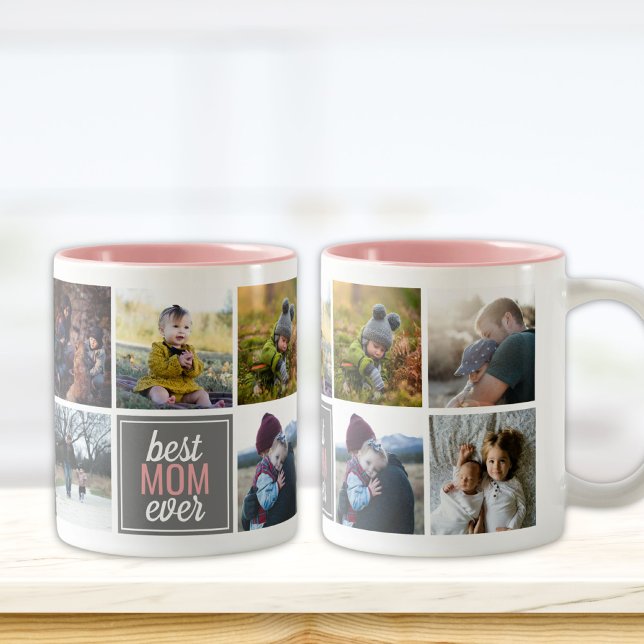 Best MOM Ever Custom Photo Mug (Creator Uploaded)