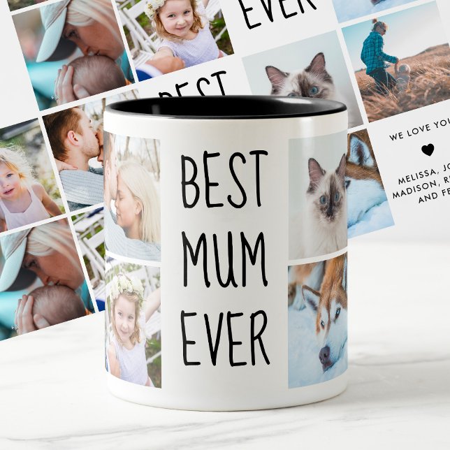 Best Mom Ever Custom Photo Mug (best mum ever custom photo mug)