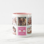 BEST MOM EVER Custom photo Personalized Gift Two-T Two-Tone Coffee Mug<br><div class="desc">BEST MOM EVER Custom photo Personalized Gift</div>