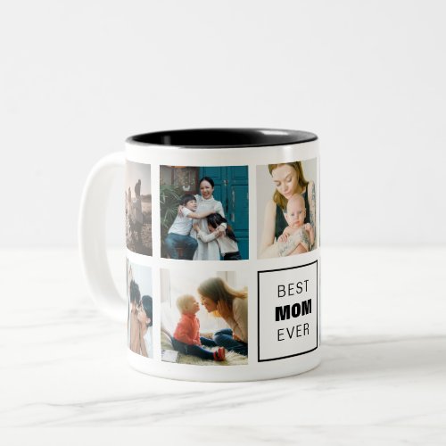 Best MOM Ever Custom Photo Personalized Mug
