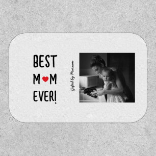 Best Mom Ever Customizable Name Patch