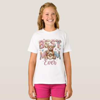 Best Mom Ever Cute Bear Mother’s Day Shirt
