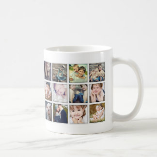 Best Mom Ever Family Portrait Photo Collage Coffee Mug