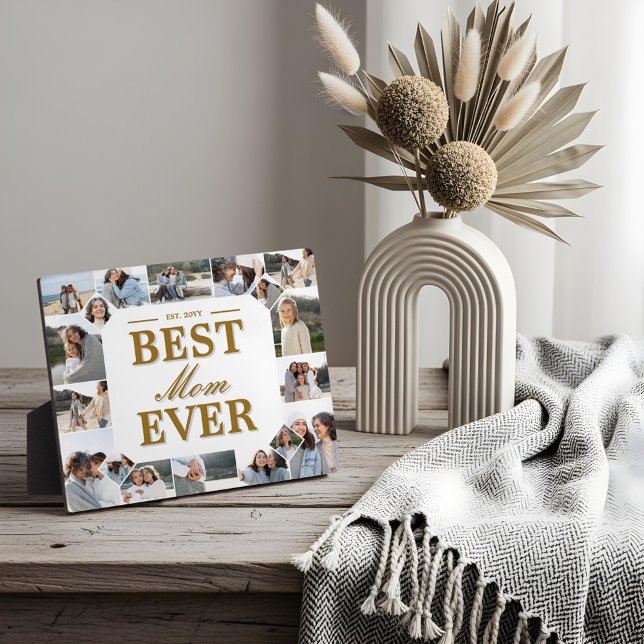 Best Mom Ever Father's Day Photo Frame Collage (Best Mom Ever Father's Day Photo Frame Collage)