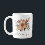 Best Mom Ever Floral Mother's Day Mug Gift<br><div class="desc">This is a boho floral "best mom ever" mother's day gift mug featuring a terracotta sage bouquet. Edit the color of the "best mom ever" wording to fit your personal style. Select "edit using design tool" to see all editing options :)</div>