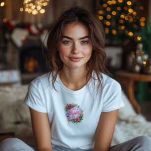Best Mom Ever Floral T-Shirt