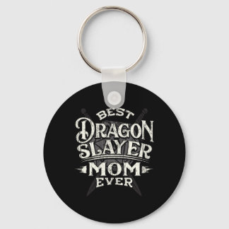 Best Mom Ever Funny Mother's Day Rpg Gamer Women Keychain