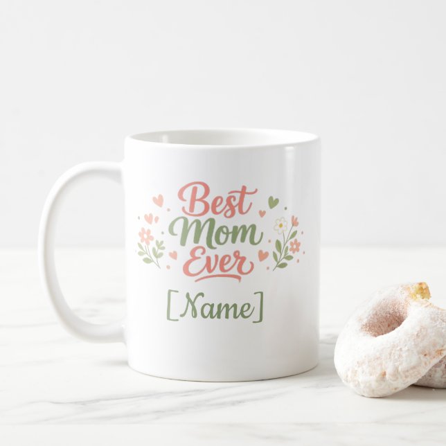 Best Mom Ever Gift Idea – Cute Mama Mug (With Donut)