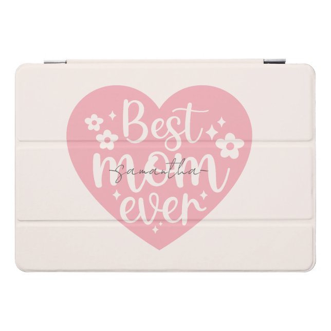 Best Mom Ever Heart iPad Pro Cover (Horizontal)