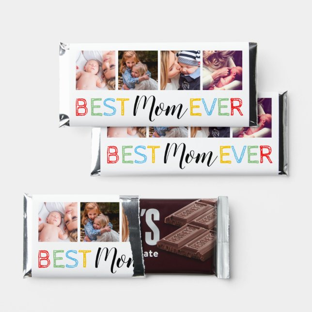 Best Mom Ever Hershey Bar Favors (Front)