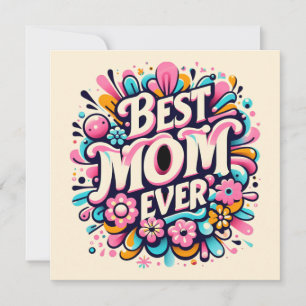 Best Mom Ever Holiday Card