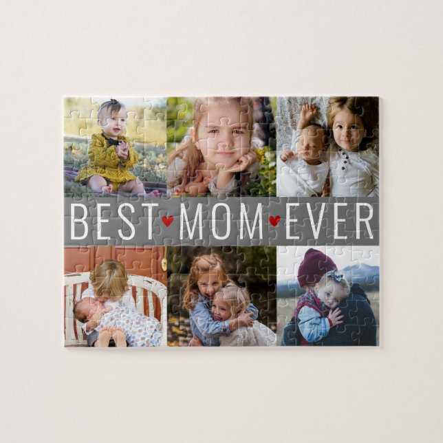 Best Mom Ever Jigsaw Puzzle (Horizontal)
