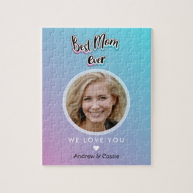 Best mom ever jigsaw puzzle (Vertical)