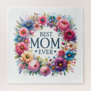 Best Mom Ever Jigsaw Puzzle