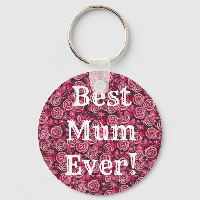 Best Mom Ever Key Chain Gift (Front)