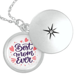 Best Mom Ever Locket Necklace