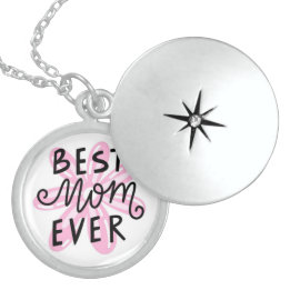 Best Mom Ever Locket Necklace