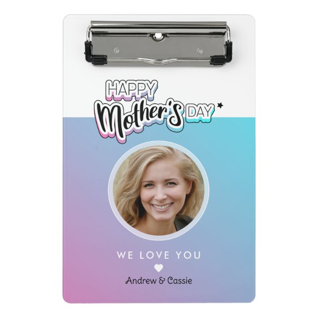 Best mom ever mini clipboard (Front)