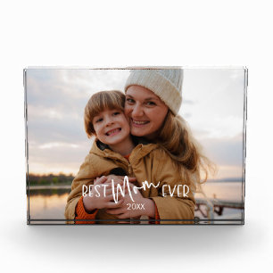 Best Mom Ever Modern Acrylic Photo Block