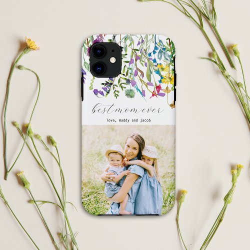 Best Mom Ever Modern  iPhone 11 Case