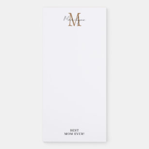 Personalized Mom Notepad — When it Rains Paper Co.  Colorful and fun paper  goods, office supplies, and personalized gifts.